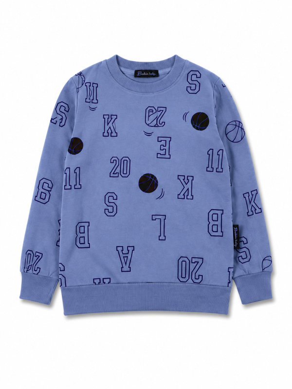 картинка БГ_ЧЗ Толстовка для мальчика 3-7 лет 100% хлопок BONITO KIDS/BK1858T(ЧЗ)/уп.5шт./меш.300шт. от BonitoKids