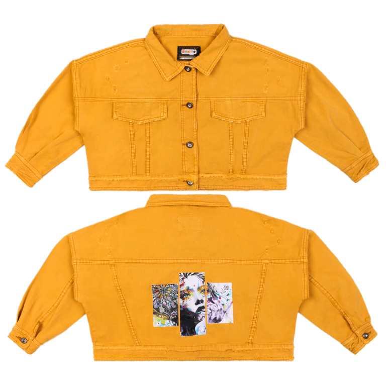 картинка БГ_ЧЗ Жакет для девочки 10-13 лет 100% хлопок BONITO KIDS/OP1196(ЧЗ)/уп.4шт./меш.120шт. от BonitoKids