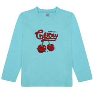 картинка БГ Лонгслив для девочки 5-8 лет 100% хлопок BONITO KIDS/BK0009D(09-24)/уп.4шт./меш.400шт. от BonitoKids