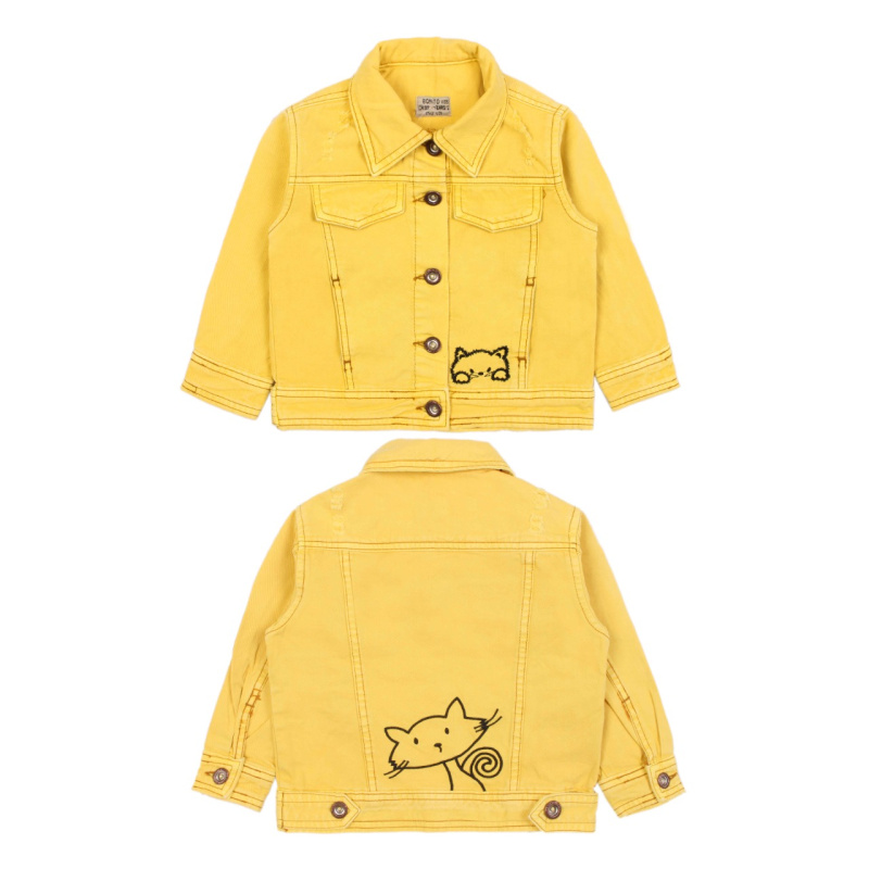 картинка ЧЗ Пиджак для детей 2-6 лет 100% хлопок BONITO KIDS/OP872(ЧЗ)/уп.5шт./меш.180шт. от BonitoKids