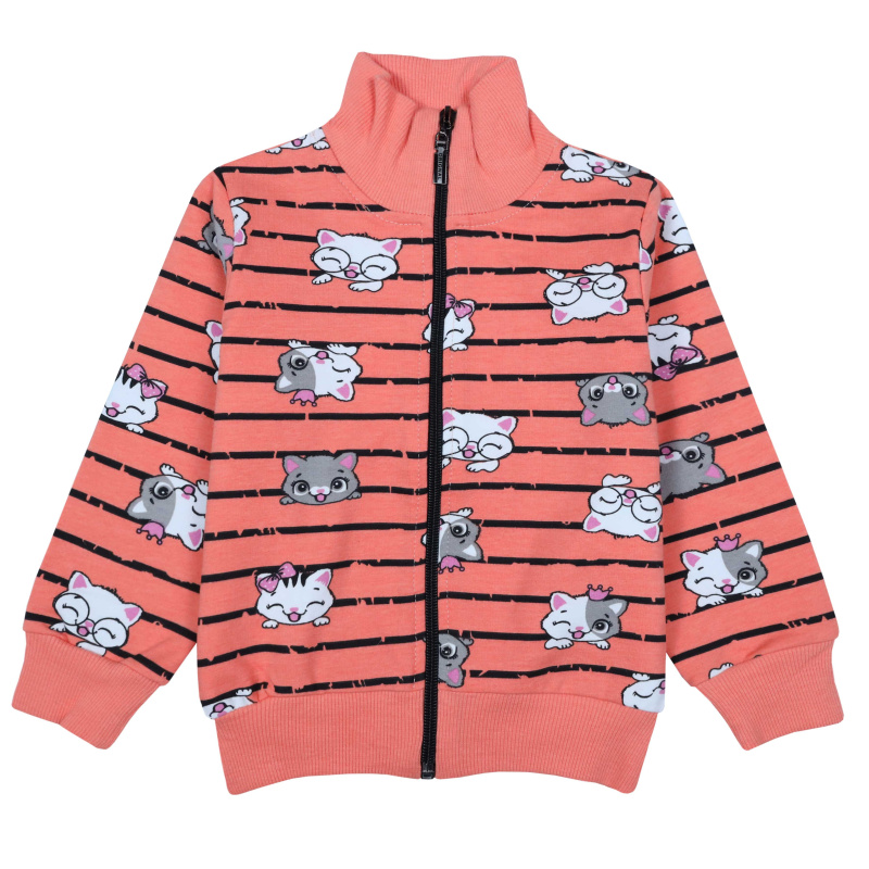 картинка БГ_ЧЗ Бомбер для девочки 1-4 лет 92% хлопок, 8% лайкра BONITO KIDS/BK1728B(ЧЗ)/уп.4шт./меш.340шт. от BonitoKids