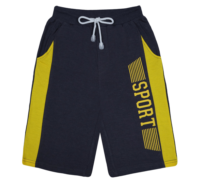 картинка БГ_ЧЗ Шорты для мальчика 8-12 лет 100% хлопок BONITO KIDS/BK1324SH(06-22)(ЧЗ)/уп.5шт./меш.400шт. от BonitoKids