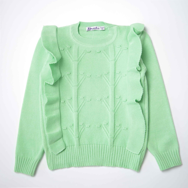 картинка ЧЗ Джемпер для девочки 2-6 лет BONITO KIDS/OP1576(ЧЗ)/уп.3шт./меш.186шт. от BonitoKids