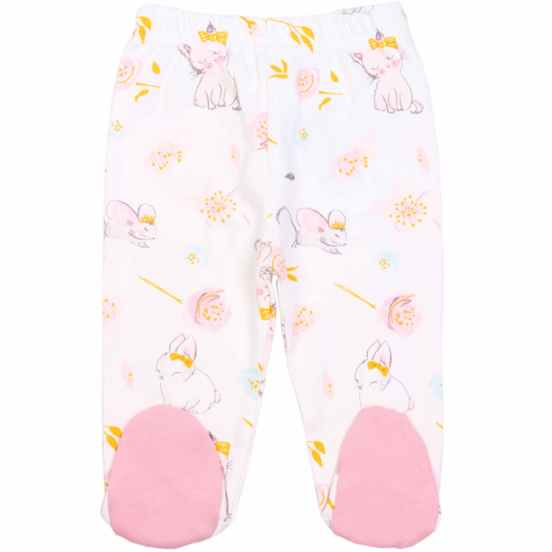 картинка ЧЗ Ползунки для новорожденного 62-80, 100% х/б, BONITO KIDS/OP1733/уп.4шт./меш.600шт. от BonitoKids