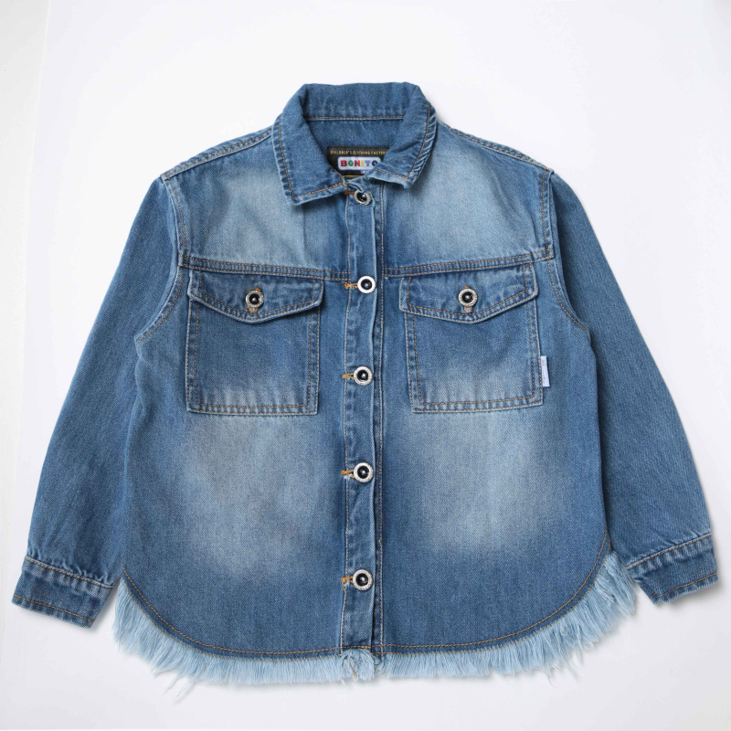 картинка ЧЗ Пиджак для девочки 5-8 лет BONITO KIDS/OP1622(ЧЗ)/уп.4шт./меш.128шт. от BonitoKids