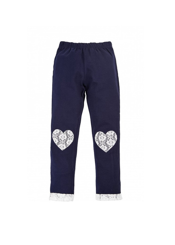 картинка ЧЗ Лосины для девочки 3-7 лет 92% хлопок, 8% лайкра BONITO KIDS/BK1164L(ЧЗ)/уп.5шт./меш.550шт. от BonitoKids