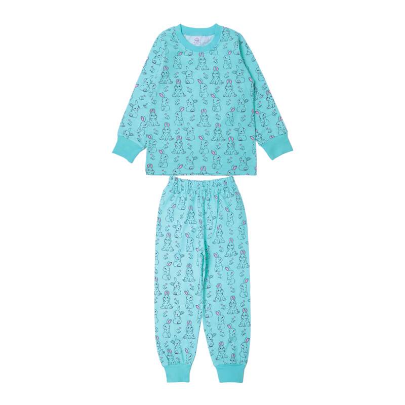 картинка БГ_ЧЗ Пижама для девочки 3-7 лет 92% хлопок 8% лайкра BONITO KIDS/SS6028(01-22)(ЧЗ)/уп.5шт./меш.250шт. от BonitoKids