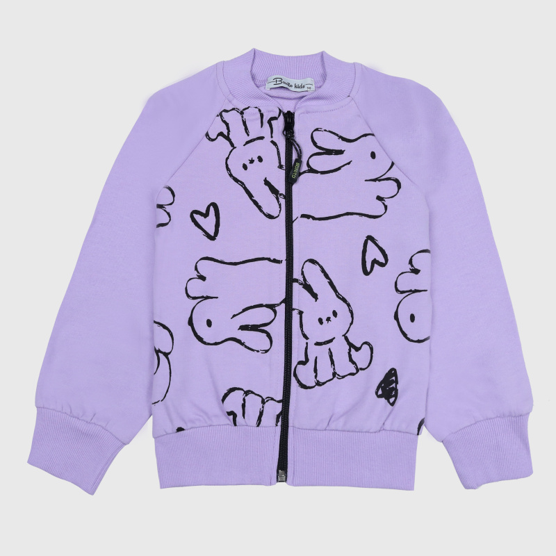 картинка КГ Бомбер для девочки 3-7 лет 100% хлопок BONITO KIDS/BK1796B(07-24)/уп.5шт./меш.300шт. от BonitoKids