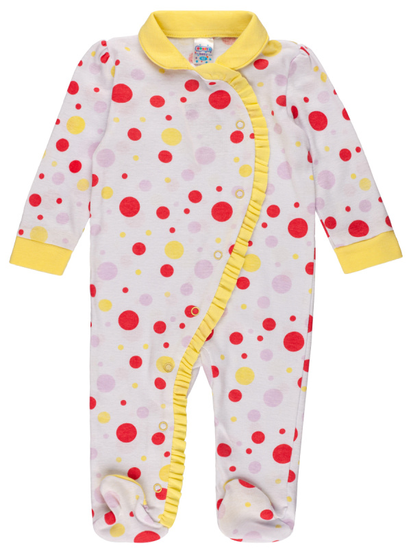 картинка КГ_ОТ Комбинезон для новорожденных 100% ХБ 62-80 см BONITO KIDS/OP346/уп.4шт./меш.476шт. от BonitoKids