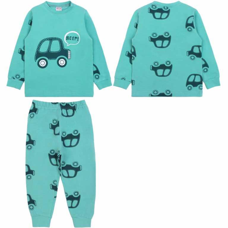 картинка БГ_ЧЗ Пижама для мальчика 3-7 лет 95% хлопок, 5% эластан BONITO KIDS/OP1391(ЧЗ)/уп.5шт./меш.250шт. от BonitoKids