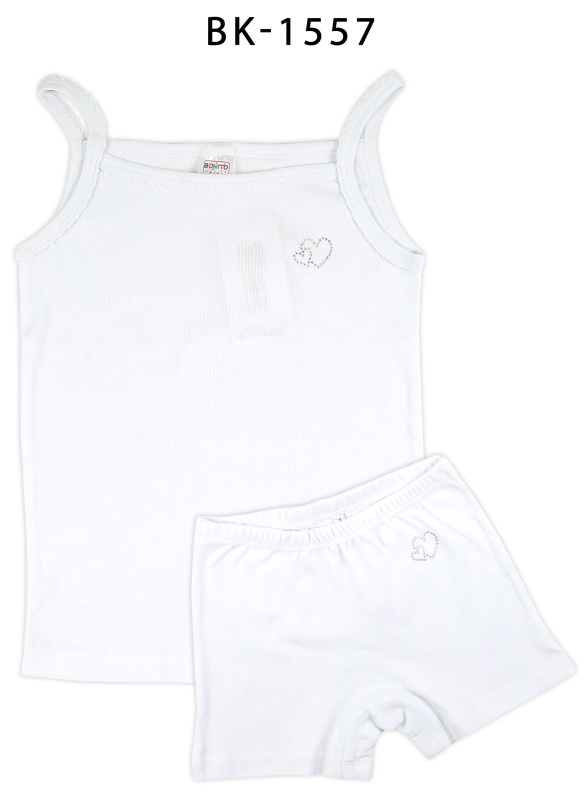 картинка ЧЗ Комплект для девочки  (майка,трусы) 7-11 лет BONITO KIDS/BK1557MT/уп.5шт./меш.400шт. от BonitoKids