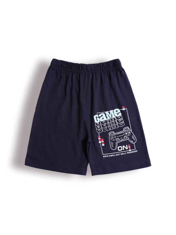 картинка БГ_ЧЗ Шорты для мальчика 5-8 лет 100% хлопок BONITO KIDS/BK0102M(ЧЗ)/уп.4шт./меш.800шт. от BonitoKids