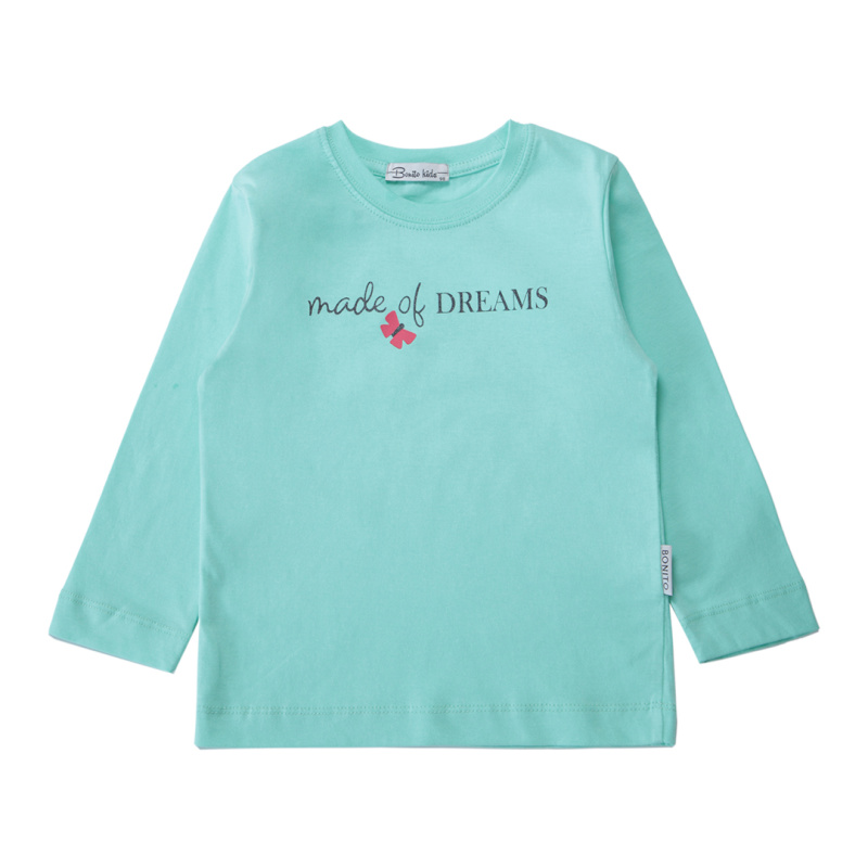 картинка БГ_ЧЗ Лонгслив для девочки 3-7 лет 100% хлопок BONITO KIDS/SS6153(10-24)(ЧЗ)/уп.5шт./меш.600шт. от BonitoKids