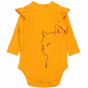 картинка Боди для девочки, 62-86,cm 100% Хб  BONITO KIDS /уп.5 шт./меш.480 шт. от BonitoKids