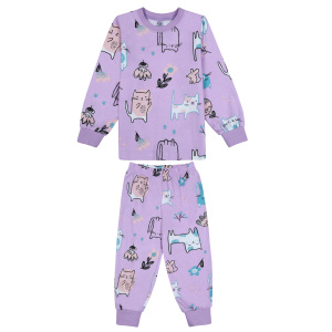 картинка БГ Пижама для девочки 2-6 лет 100% хлопок BONITO KIDS/BK3010PJ06-23/уп.5шт./меш.350шт. от BonitoKids