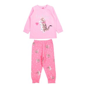картинка Пижама для девочки 3-7 лет 95% хлопок, 5% эластан BONITO KIDS/OP1833/уп.5шт./меш.240шт. от BonitoKids