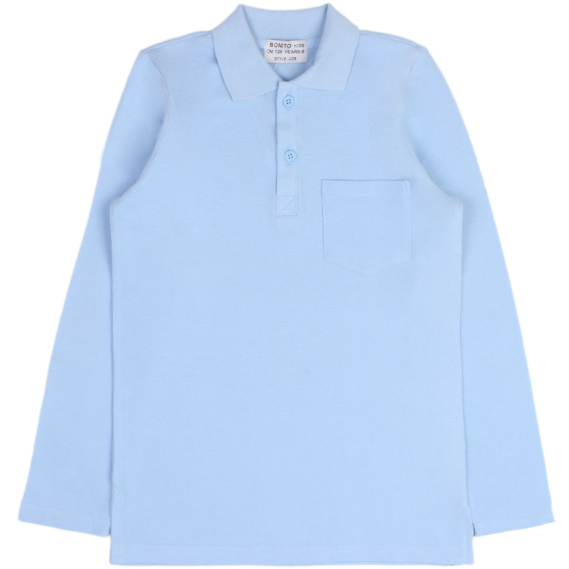 картинка Рубашка для мальчика 8-12 лет 100% хлопок BONITO KIDS /уп.5шт./меш.260шт. от BonitoKids