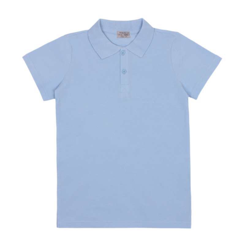 картинка Поло для мальчика 8-12 лет 100% хлопок BONITO KIDS/OP1474(02-24)/уп.5шт./меш.375шт. от BonitoKids