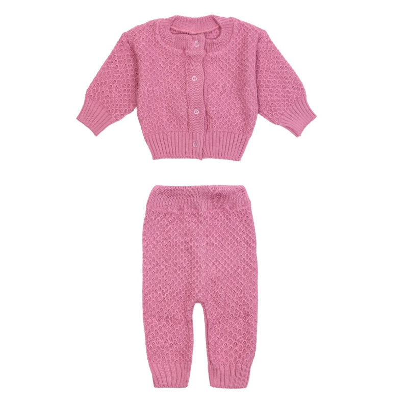 картинка Комплект для девочки (джемпер, брюки) 68 см - 6 месяцев BONITO KIDS/OP1512/уп.4шт./меш.168шт. от BonitoKids