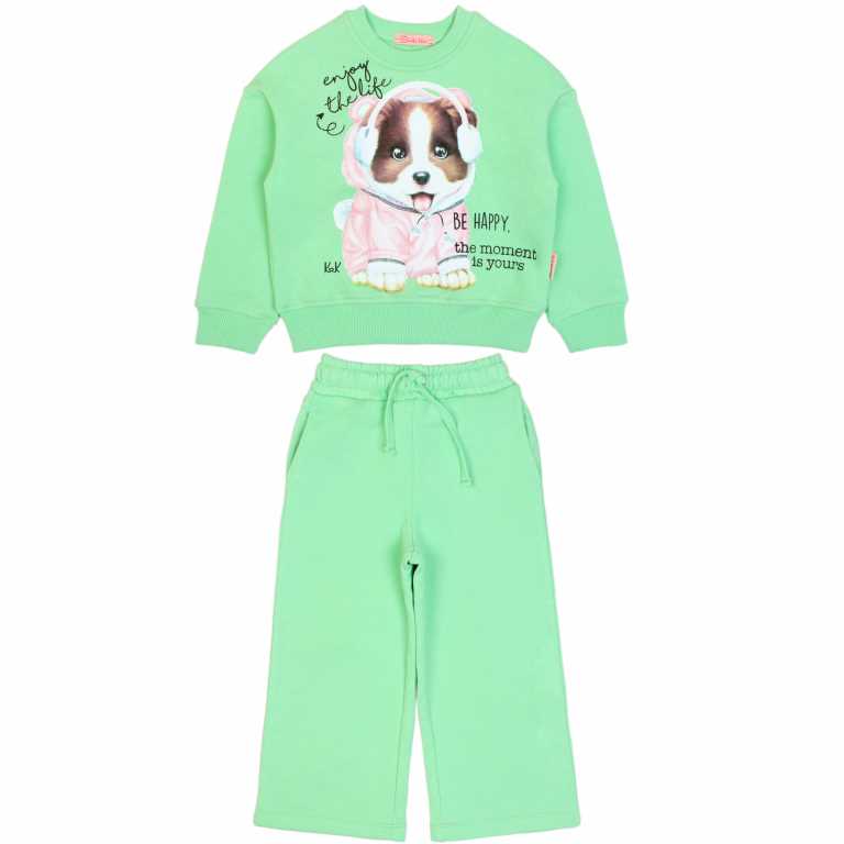 картинка БГ_ЧЗ Комплект для девочки (свитшот и брюки), 3-7 лет, 100% хб, BONITO KIDS/SS6031(ЧЗ)/уп.5шт./меш.100шт. от BonitoKids