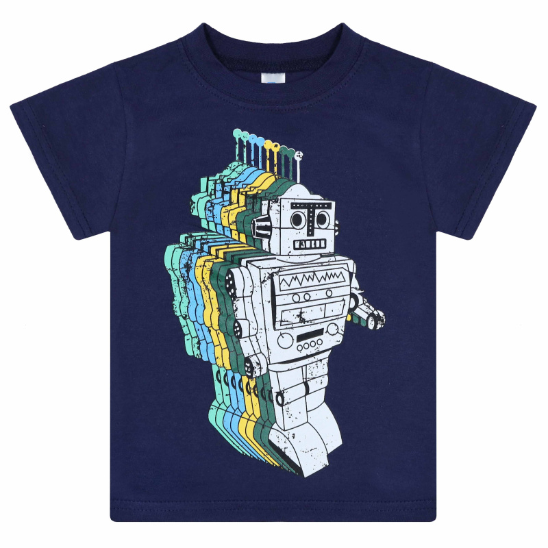 картинка БГ Футболка для мальчика 1,5-4 лет 100% хлопок BONITO KIDS/BK0001M(02-24)/уп.4шт./меш.800шт. от BonitoKids