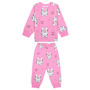 картинка БГ Пижама для девочки 2-6 лет BONITO KIDS/BK0920PJD(08-24)/уп.5шт./меш.200шт. от BonitoKids