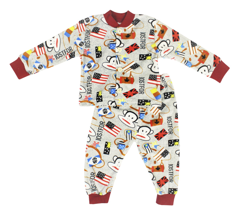 картинка КГ_ОТ Костюм из велсофта для детей 80-98 см (100% ПЭ) BONITO KIDS/BK409KP/уп.4шт./меш.280шт. от BonitoKids