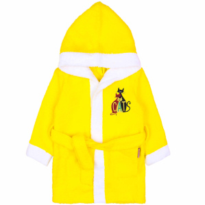 картинка БГ Халат для девочки 8-12 лет 100% хлопок BONITO KIDS/SS6022/уп.5 шт./меш.50шт. от BonitoKids