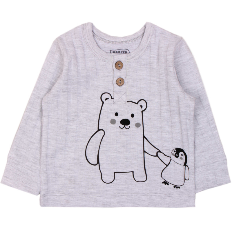 картинка БГ_ЧЗ Джемпер для мальчика 62-86  BONITO KIDS/OP1727(ЧЗ)/уп.5шт./меш.480шт. от BonitoKids