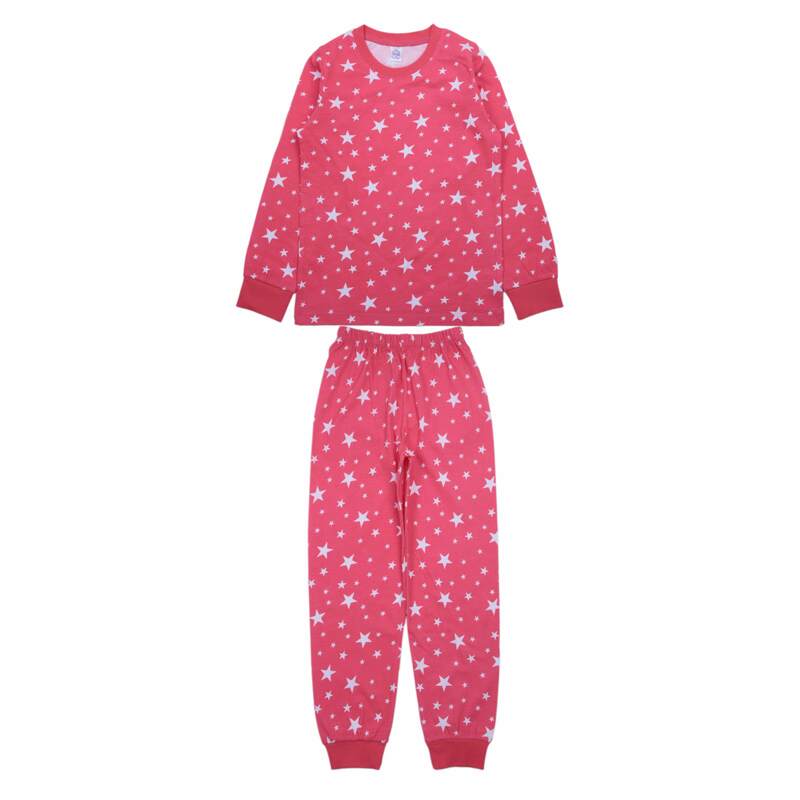 картинка БГ_ЧЗ Пижама для девочки 8-12 лет 100% хлопок BONITO KIDS/SS6068(ЧЗ)/уп.5шт./меш.200шт. от BonitoKids