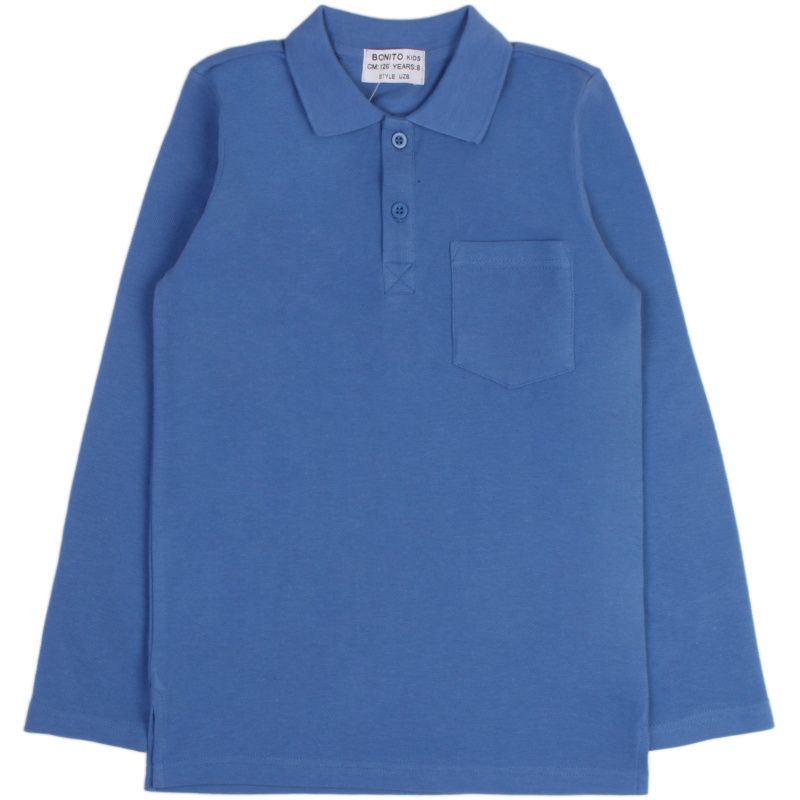 картинка ЧЗ Рубашка для мальчика 8-12 лет 100% хлопок BONITO KIDS /OP1475(ЧЗ)/уп.5шт./меш.260шт. от BonitoKids