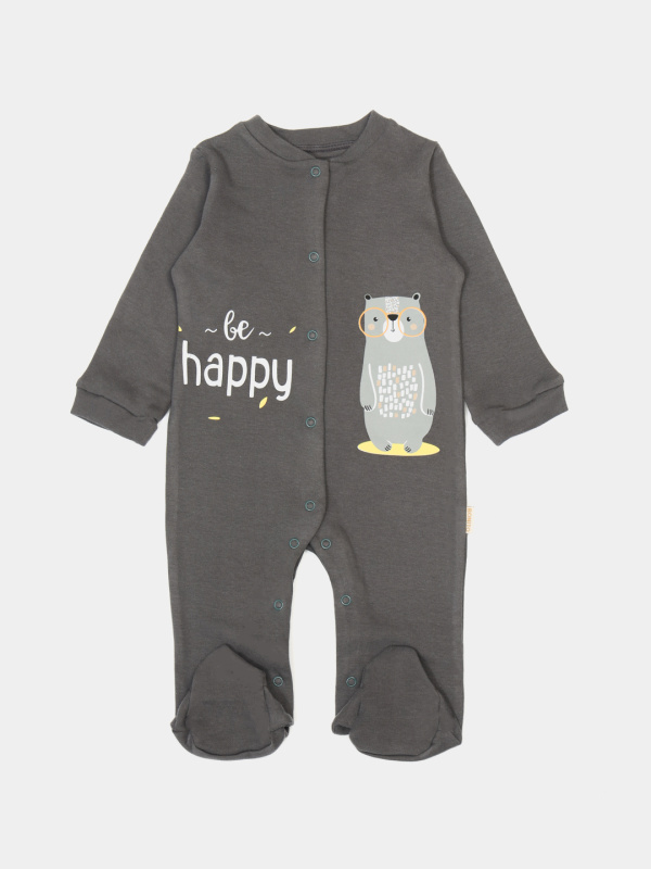 картинка ЧЗ Комбинезон для детей 68-86 см 100% хлопок BONITO KIDS/OP1918/уп.4шт./меш.288шт. от BonitoKids