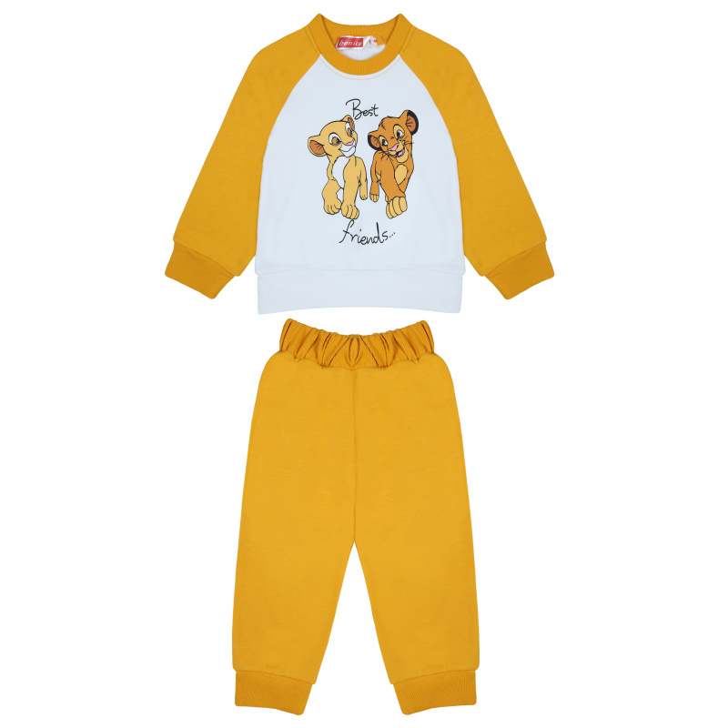 картинка КГЛ_БГ Комплект для детей (свитшот и штаны), 1-4 лет, 100% Хлопок, BONITO KIDS/BK5441KP(01-23)/уп.4шт./меш.200шт. от BonitoKids