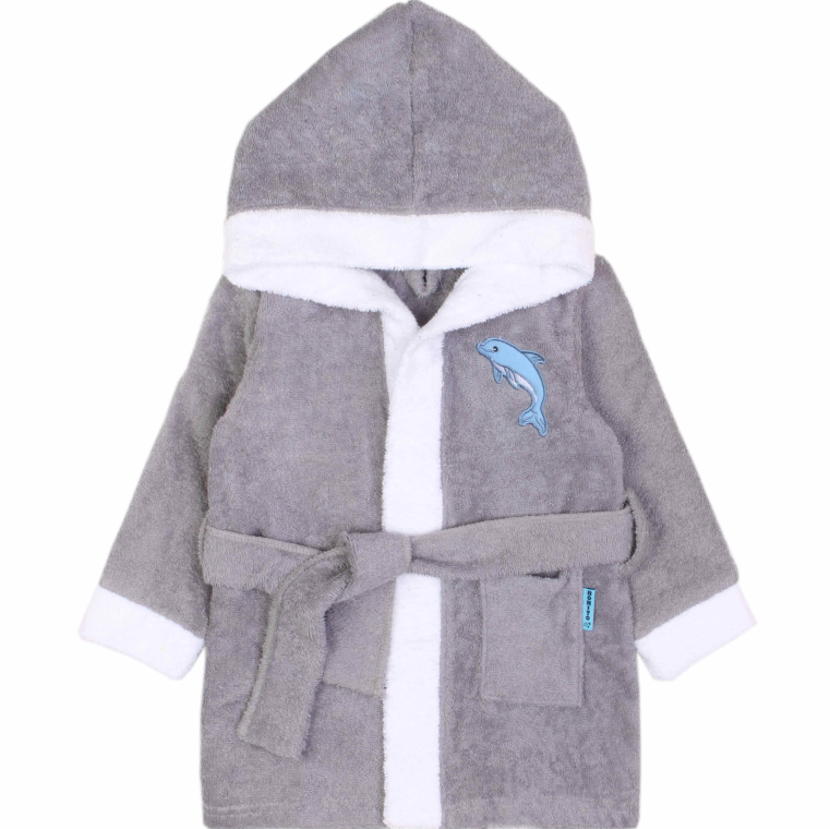 картинка БГ_ЧЗ Халат для мальчика 3-7 лет 100% хлопок BONITO KIDS/SS6023/уп.5 шт./меш.75 шт. от BonitoKids