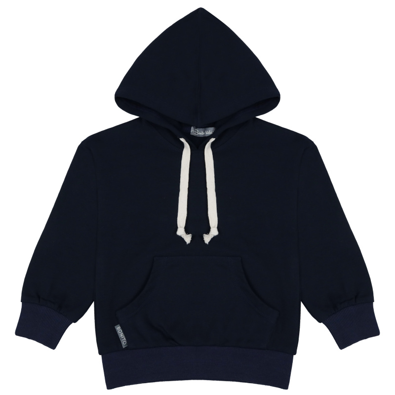 картинка БГ_ЧЗ Худи для мальчика 8-12 лет 100% хлопок BONITO KIDS/BK1753T(ЧЗ)/уп.5шт./меш.165шт. от BonitoKids