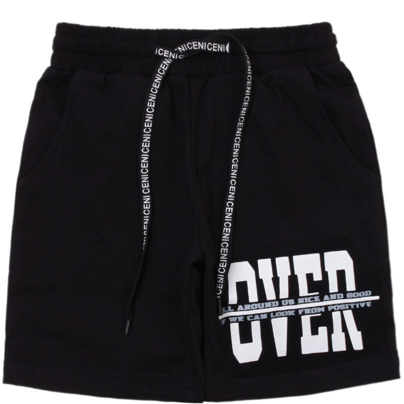 картинка БГ_ЧЗ Комплект для мальчика (футболка и шорты) 3-7 лет BONITO KIDS/OP1441(ЧЗ)/уп.5шт./меш.250шт. от BonitoKids