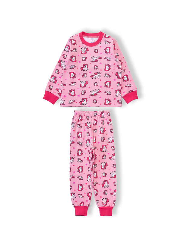 картинка БГ_ЧЗ Пижама для девочки 3-7 лет 100% хлопок BONITO KIDS/SS6127(08-24)(ЧЗ)/уп.5шт./меш.200шт. от BonitoKids