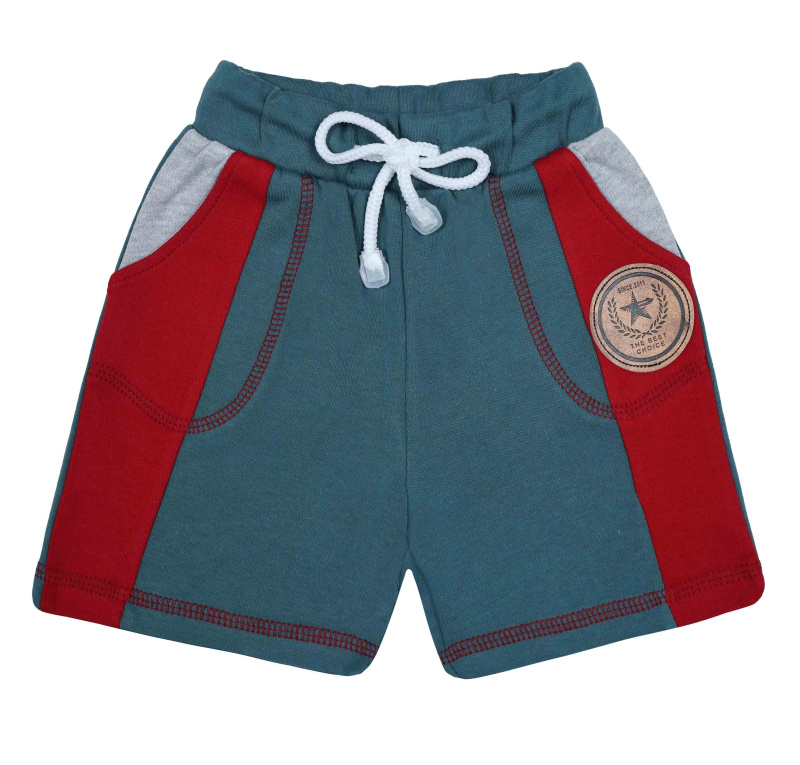 картинка БГ_ЧЗ Шорты для мальчика 2-5 лет 100% хлопок BONITO KIDS/BK1426SH(01-23)(ЧЗ)/уп.4шт./меш.500шт. от BonitoKids