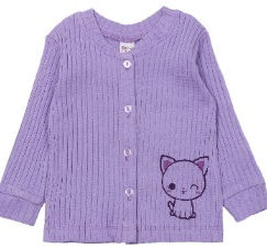 картинка ЧЗ Кофта для детей 68-92 см кашкорсе BONITO KIDSD/OP1352(ЧЗ)/уп.5шт./меш.550шт. от BonitoKids