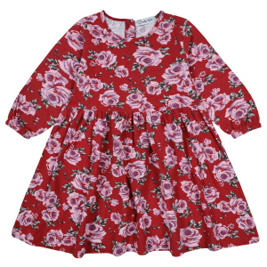картинка БГ Платье для девочки 3-7 лет 92% хлопок, 8% лайкра BONITO KIDS/BK1772P24-01/уп.5шт./меш.280шт. от BonitoKids