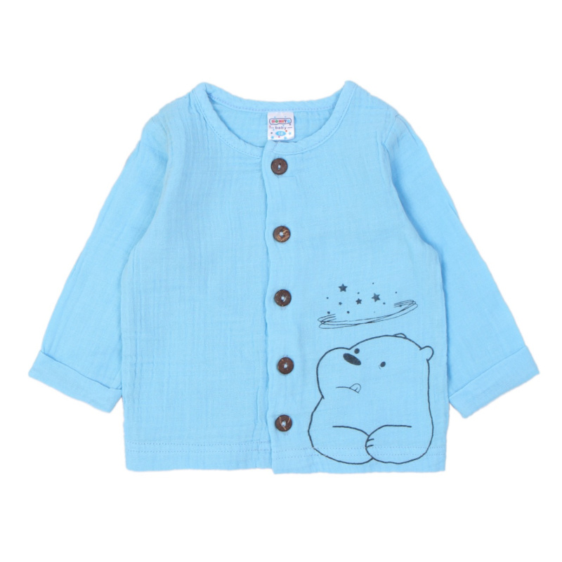 картинка ЧЗ Кофта для детей 68-86 см 100% хлопок BONITO KIDSD/OP1354(ЧЗ)/уп.4 шт./меш.540шт. от BonitoKids