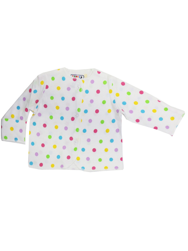 картинка Распашонка для новорожденного 56-62 100% х/б BONITO KIDS/OP465/уп.6шт./меш.960шт. от BonitoKids