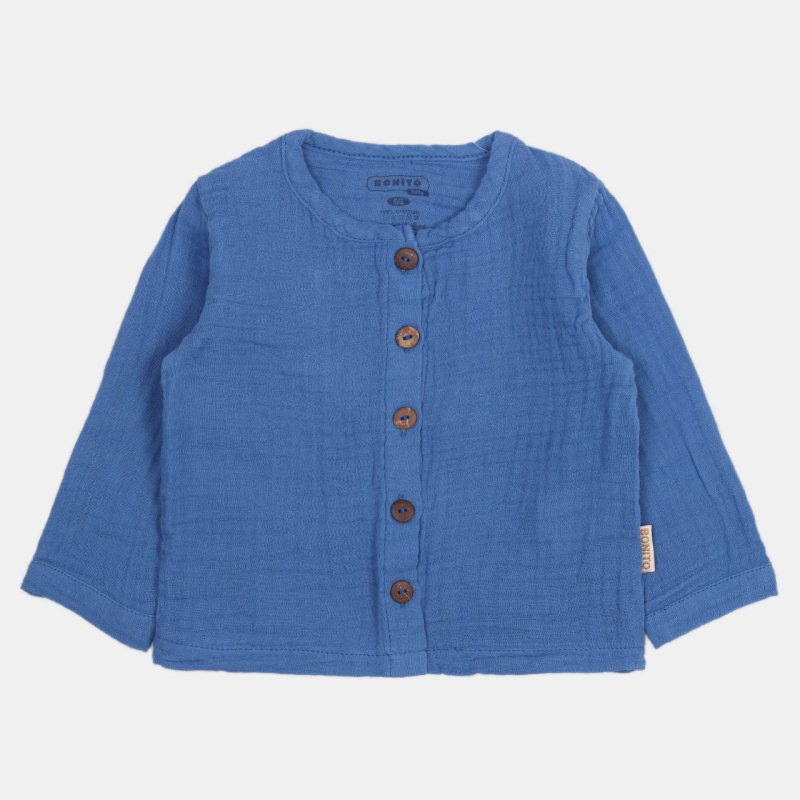 картинка ЧЗ Кофта для детей  68-86 см 100% хлопок DIAS KIDS/OP1805(ЧЗ)/уп.4шт./меш.480шт. от BonitoKids