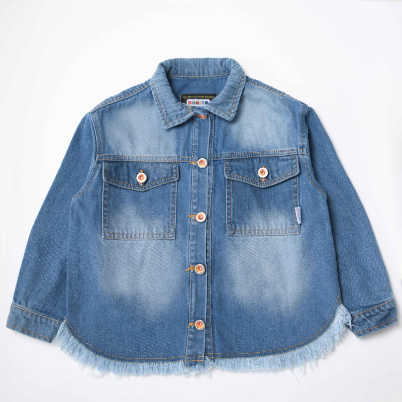 картинка ЧЗ Пиджак для девочки 5-8 лет BONITO KIDS/OP1622(ЧЗ)/уп.4шт./меш.128шт. от BonitoKids