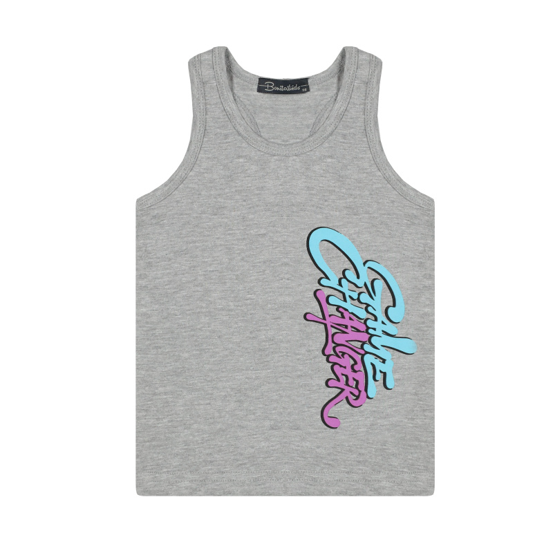 картинка БГ_ЧЗ Майка для мальчика 3-7 лет 95% хлопок, 5% лайкра BONITO KIDS /BK1619M(10-24)(ЧЗ)/уп.5шт./меш.900шт. от BonitoKids