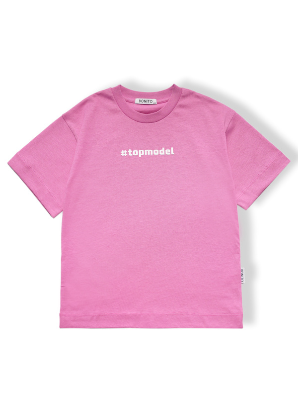 картинка БГ_ЧЗ Футболка для девочки 8-12 лет BONITO KIDS/SS6081(04-24)(ЧЗ)/уп.5шт./меш.470шт. от BonitoKids