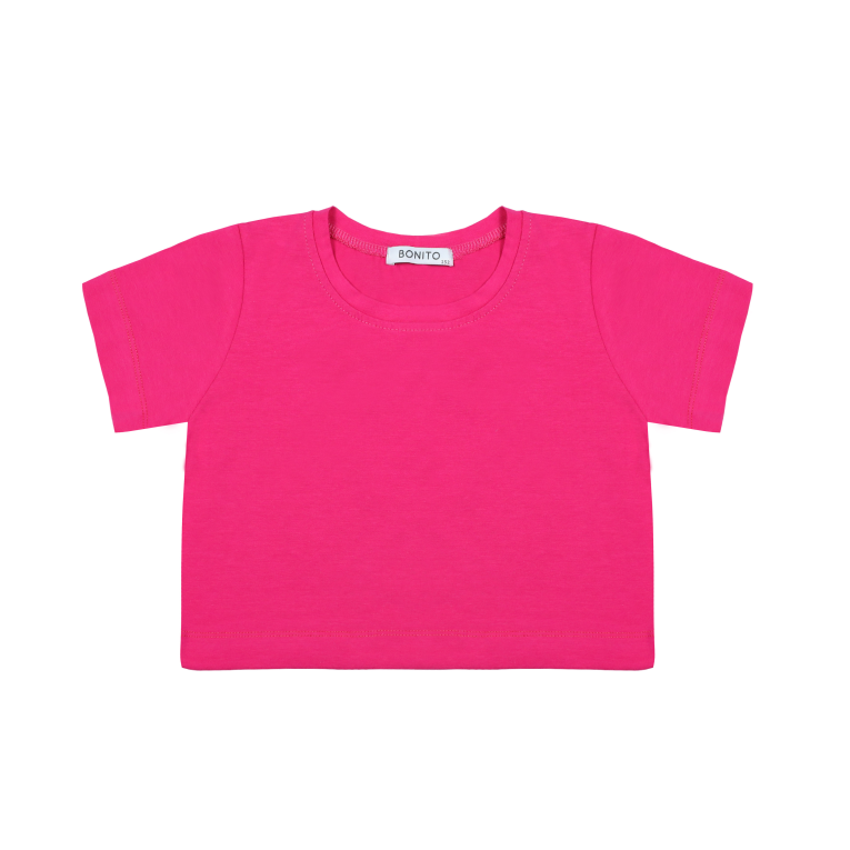 картинка БГ_ЧЗ Футболка для девочек 8-12 лет 92% х/б, 8% п/э BONITO KIDS/BK1802F(ЧЗ)/уп 5шт./меш.800шт. от BonitoKids