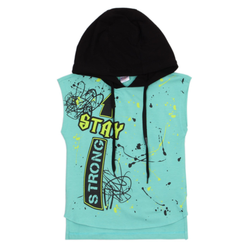 картинка БГ_ЧЗ Футболка для мальчика 5-8 лет 95% хлопок, 5% эластан BONITO KIDS/OP1422(ЧЗ)/уп.4шт./меш.400шт. от BonitoKids