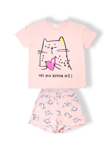 картинка БГ Пижама для девочки 8-12 лет 92% хлопок 8% лайкра BONITO KIDS/SS6099/уп.5шт./меш.330шт. от BonitoKids