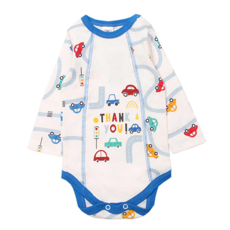 картинка ЧЗ Боди для детей 62-80 см 100% х/б BONITO KIDS/OP1311(01-22)/уп.4шт./меш.640шт. от BonitoKids